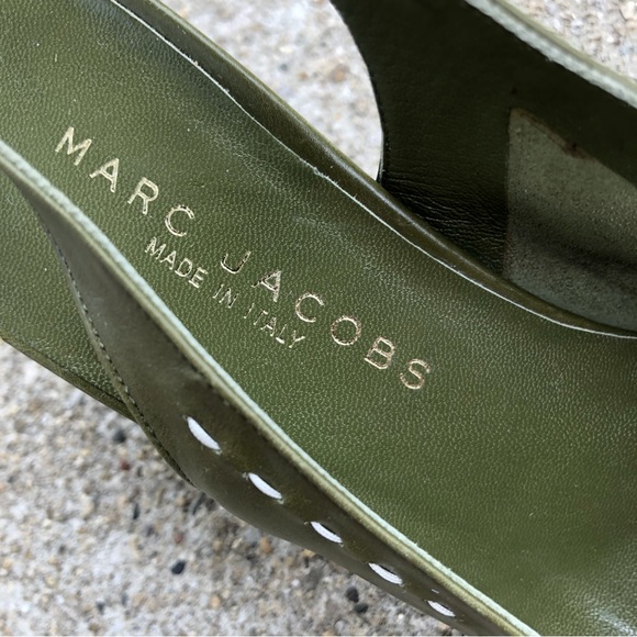 Marc Jacobs Leather Sling Back Heel - Picture 7 of 7